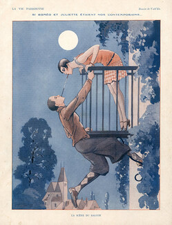 Vald'Es 1928 "Les Amours Célèbres" Romeo & Juliette, Cigarette Holder