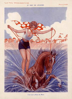 Vald'Es 1930 Horsewoman