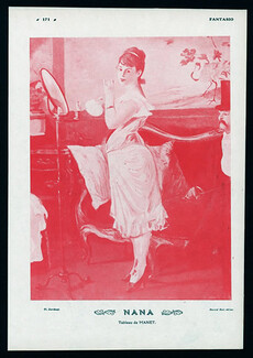 Manet 1912 ''Nana'' Making-up