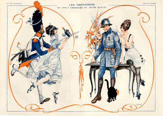 Hérouard 1918 Military Grenadiers through the Ages