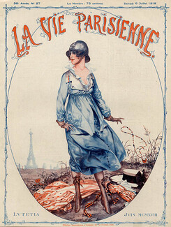 Hérouard 1918 Paris Lutetia Female soldier