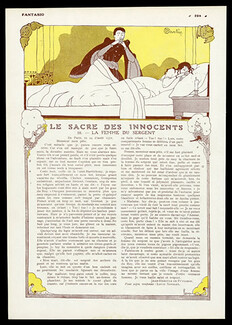 Le Sacre des Innocents, 1911 - Charles Martin, Texte par Puygiron