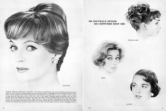 Guillaume, Fernand Aubry & Antoine 1957 Hairstyles