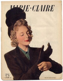 Marie Claire 1943 N°300 Micheline Presle, René Gruau