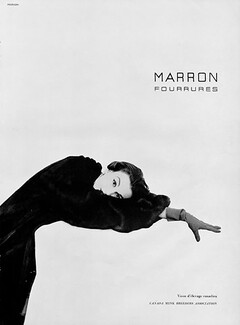 Marron Fourrures 1954 Meerson