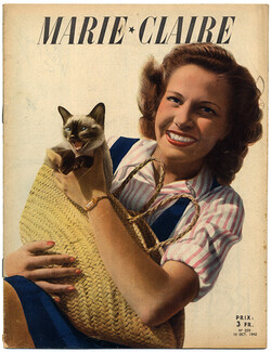 Marie Claire 1942 N°259 Janette Colombier