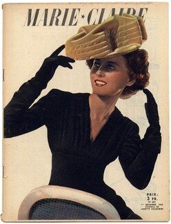 Marie Claire 1942 N°264 Janette Colombier [Millinery]