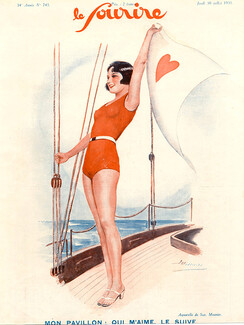Suzanne Meunier 1931 Yachtwoman