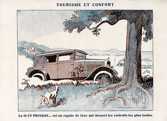 Peugeot 1928 12 CV Roubille