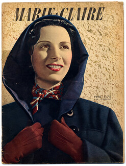 Marie Claire 1940 N°156 Vivian Leigh (Gone with the Wind)