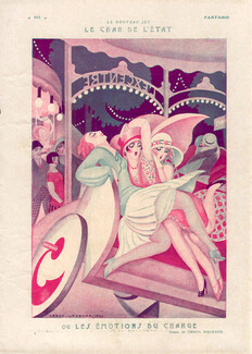 Gerda Wegener 1926 Carousel Merry-go-round