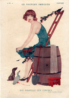 Sacha Zaliouk 1924 Cherries Picker