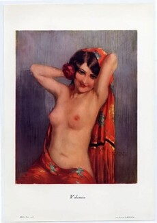Gaston Cirmeuse 1928 Valencia... Gypsy Topless