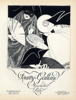 Fourey-Galland (Chocolates) 1928 Libis