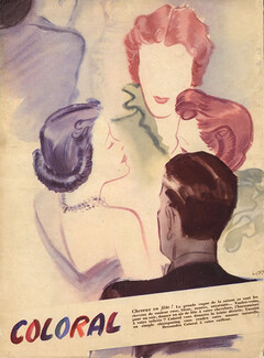 Coloral (Hair Care) 1939 Libis, Hairstyle, Dyes for Hair