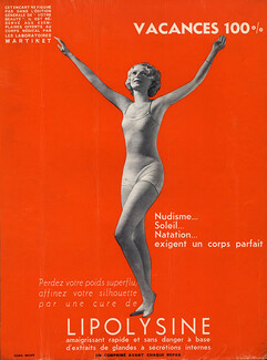 Martinet (Cosmetics) 1936 Lipolysine, Dora Maar