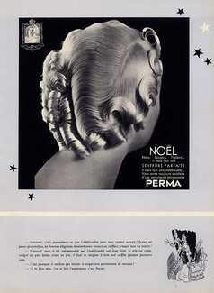 Perma (Cosmetics) 1936 Hairstyle