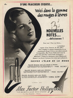 Max Factor (Cosmetics) 1950 Judy Garland, lipstick