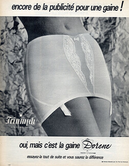 Triumph (Lingerie) 1967 Modèle Dorene Girdle