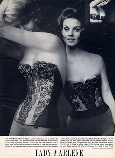 Lady Marlene (Lingerie) 1962 Demi-Bra