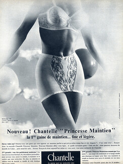 Chantelle (Lingerie) 1963 Modèle Princesse, Girdle