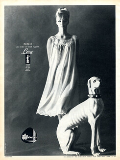Lora (Lingerie) 1964 Greyhound Dog Sighthound
