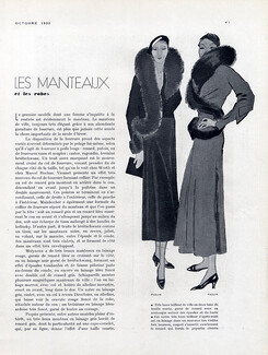 Les Manteaux et les robes, 1932 - Paquin Pierre Mourgue
