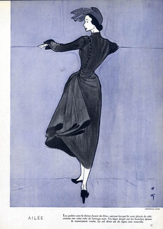 Christian Dior 1948 Gruau