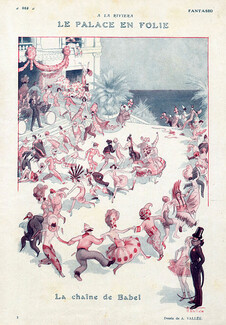 Armand Vallee 1925 "A La Riviera" La Chaîne de Babel
