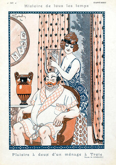 Henry Gerbault 1923 Ménage à Troie