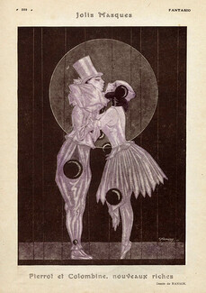 Ranson 1921 Pierrot & Colombine