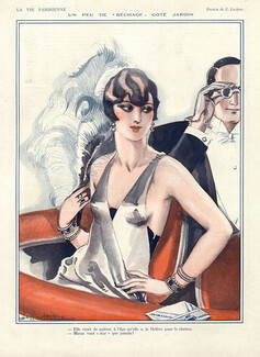 Julien Jacques Leclerc 1927 Elegante, Opera House, Roaring Twenties