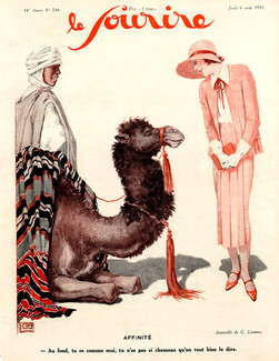 Georges Léonnec 1931 Affinity, Camel, African