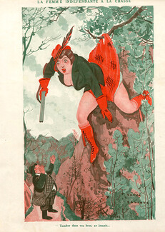 Sacha Zaliouk 1930 Huntress