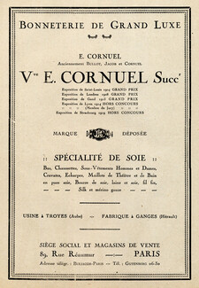 Cornuel (Lingerie) 1921
