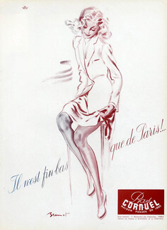 Cornuel (Stockings Hosiery) 1944 Brénot (Version F)