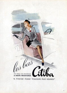 Citiba (Stockings) 1946 Pierre Pagès