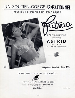 Fatma (Lingerie) 1960 Model Astrid