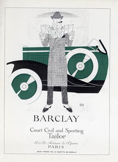 Barclay (Couture) 1926 Tailor