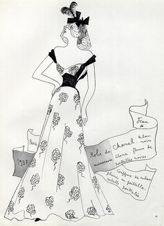 Chanel 1937 Haute Couture Jean Cocteau