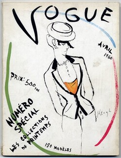 Vogue Paris 1950 April Tom Keogh Special Collections, 176 pages