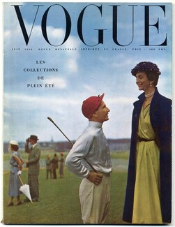 Vogue Paris 1950 June Summer Collections, 100 pages