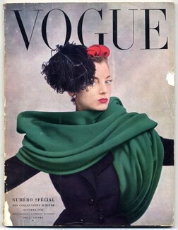 Vogue Paris 1950 October Irving Penn Special Winter Collections