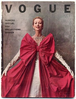Vogue Paris 1951 October Evening Gowns Eric Cecil Beaton