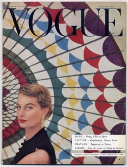 Vogue Paris France 1954 July Juillet