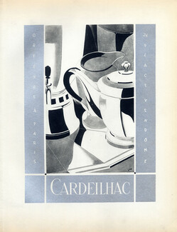 Cardeilhac 1928 Lithograph PAN Paul Poiret, Libis