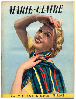 Marie Claire 1938 N°78 Colette