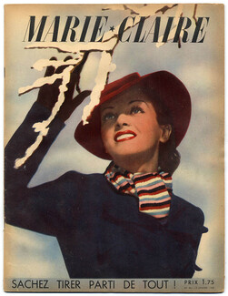 Marie Claire 1938 N°46 Hervé Lauwick Innoxa