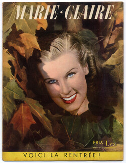 Marie Claire 1937 N°30 André Maurois Yvonne Printemps Colette