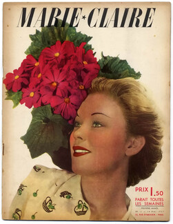 Marie Claire 1937 N°11 Elisabeth Reine d'Angleterre Couronnement, Johnny Weissmuller, Greta Garbo, 44 pages